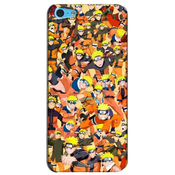 Чехол с рисунком «Коллаж Наруто» для iPhone 5c
