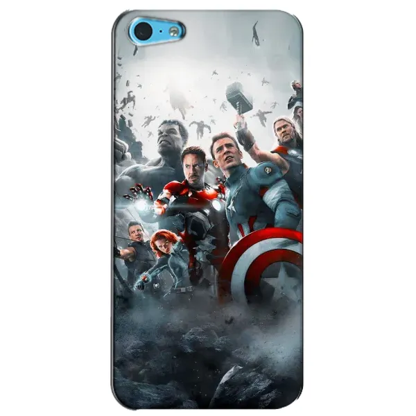 Чехол с рисунком «Команда марвел» для iPhone 5c
