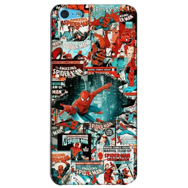 Чехол с рисунком «Комиксы Человек Паук» для iPhone 5c Чехол с рисунком «Комиксы Человек Паук» для iPhone 5c