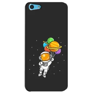 Силіконовый Чохол з принтом "Космонавти" на iPhone 5c (Космонавт з кульками)