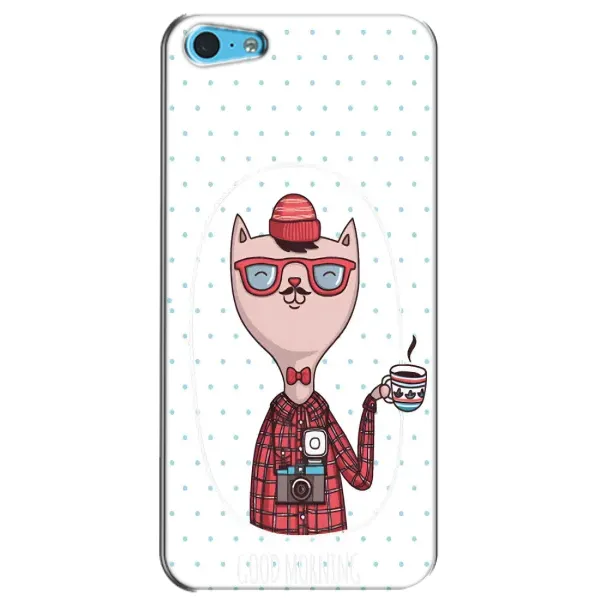Чехол с рисунком «Кот аристократ» для iPhone 5c Чехол с рисунком «Кот аристократ» для iPhone 5c