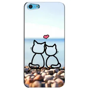 Силиконовые Чехлы Любимому человеку для iPhone 5c (Котейки)