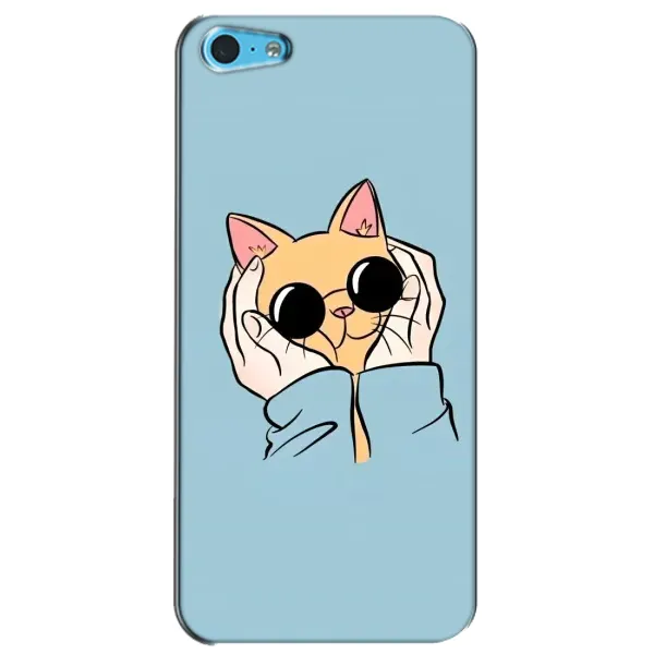 Чехол с рисунком «КОТИК в очках» для iPhone 5c Чехол с рисунком «КОТИК в очках» для iPhone 5c