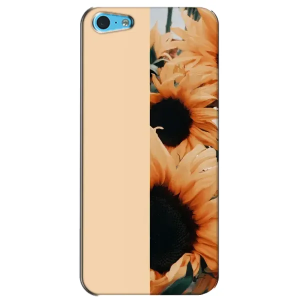 Чехол с рисунком «Красивые подсолнухи» для iPhone 5c Чехол с рисунком «Красивые подсолнухи» для iPhone 5c