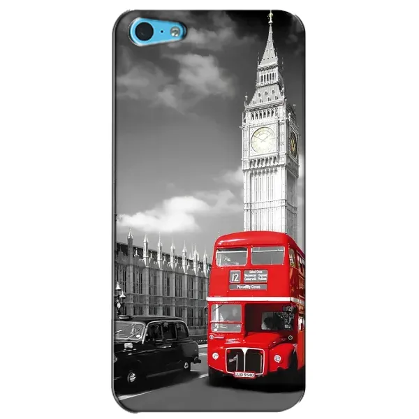 Чохол з малюнком «Червоний автобус» для iPhone 5c
