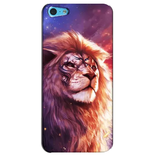 Чехол с рисунком «Красочный ЛЕВ» для iPhone 5c Чехол с рисунком «Красочный ЛЕВ» для iPhone 5c