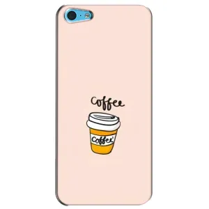 Чехол с изображением вкусной еды для iPhone 5c (Кружка кофе)