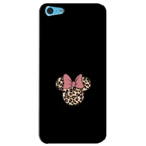 Чехол с леопардовым принтом на iPhone 5c (Леопардовая Минни)