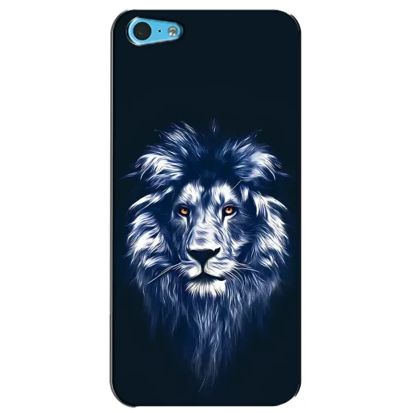 Чехол с рисунком «Лев - синий» для iPhone 5c Чехол с рисунком «Лев - синий» для iPhone 5c