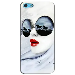 Чехол с картинкой Модные Девчонки iPhone 5c (Любительница коней)