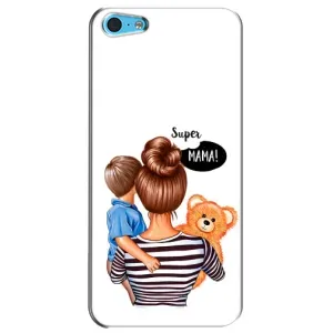 Чехол с рисунком «Мама и сын» для iPhone 5c