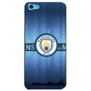 Силіконові Чохли з принтом Футбол на iPhone 5c (ManCity)