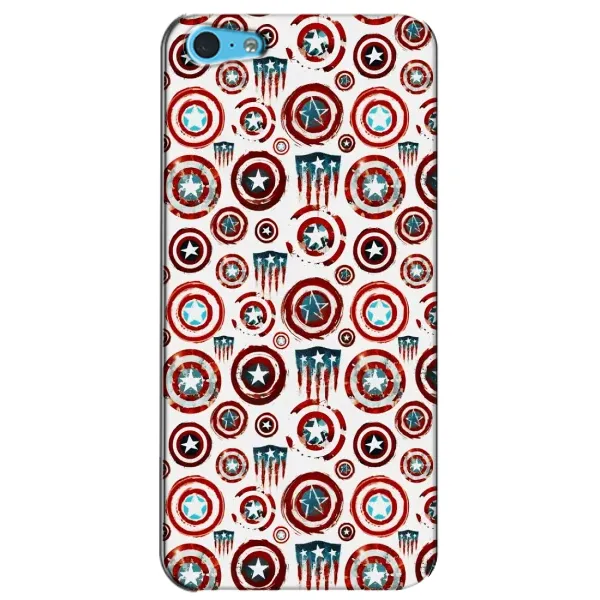 Чехол с рисунком «Марвел щиты» для iPhone 5c Чехол с рисунком «Марвел щиты» для iPhone 5c