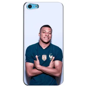 Чохол (TPU) з Футболістом на iPhone 5c (Мбаппешичка)