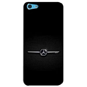 Силиконовый бампер с картинкой машины на iPhone 5c (Mercedes)