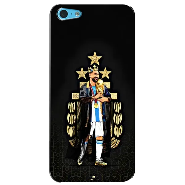 Чехол с рисунком «Месси король» для iPhone 5c
