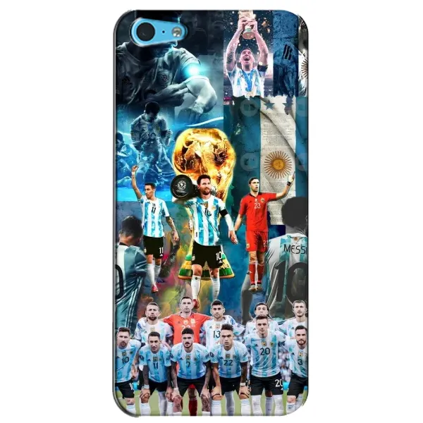Чехол с рисунком «Месси в сборной» для iPhone 5c