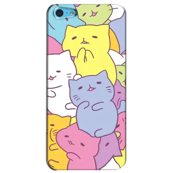 Чехол с рисунком «Милые котики» для iPhone 5c Чехол с рисунком «Милые котики» для iPhone 5c