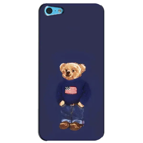 Чехол с рисунком «Мишка USA» для iPhone 5c