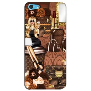 Чехол Стиль Louis Vuitton на iPhone 5c (Мода Луи Виттон)