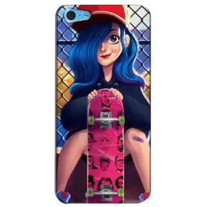 Чехол с картинкой Модные Девчонки iPhone 5c (Модная девушка)