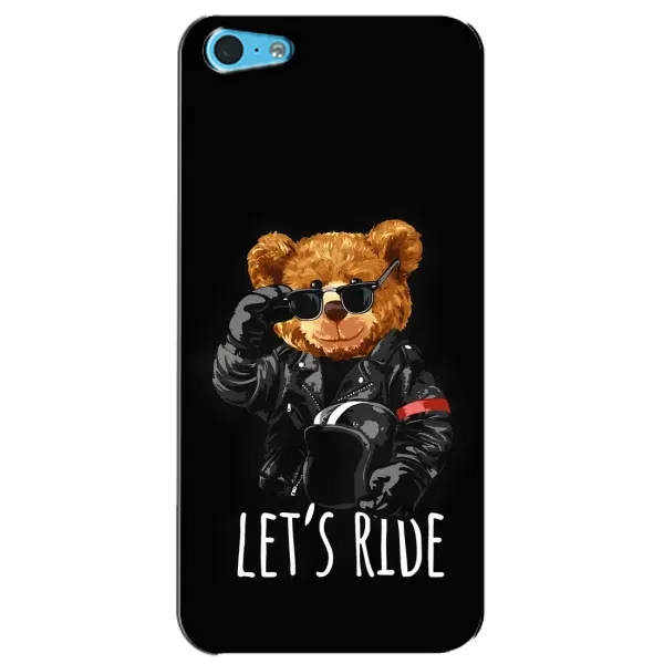 Чехол с рисунком «Модный Мишка» для iPhone 5c