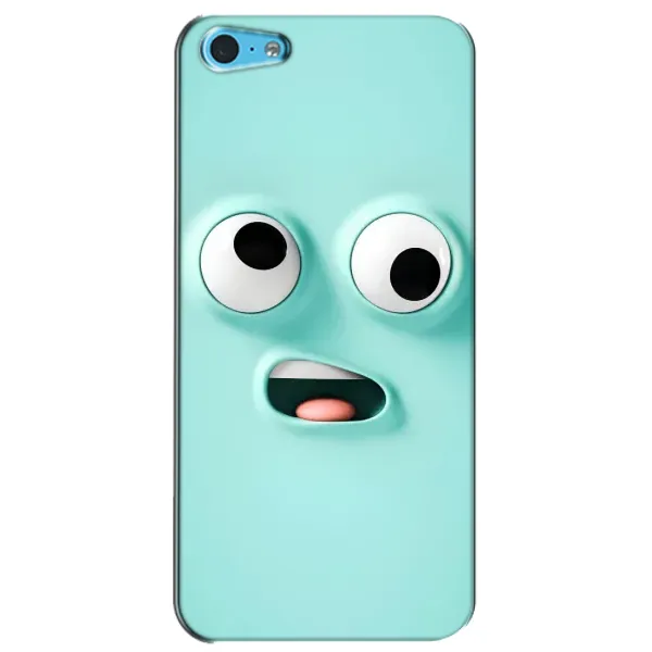 Чехол с рисунком «Забавное мятное лицо» для iPhone 5c Чехол с рисунком «Забавное мятное лицо» для iPhone 5c