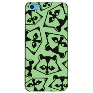 Силіконовий Чохол з Энотами на iPhone 5c (Мордочки Єнота)