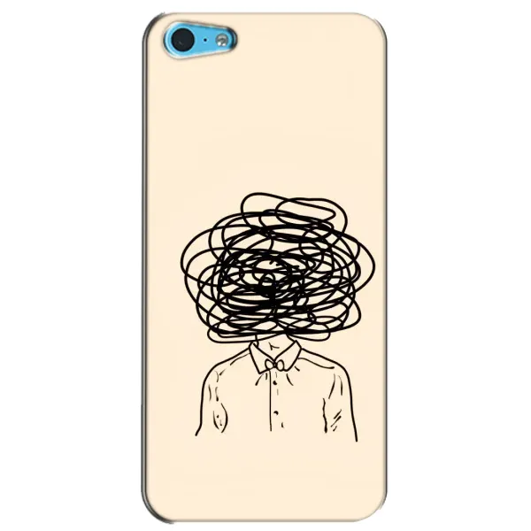 Чехол с рисунком «Мысли» для iPhone 5c