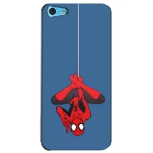 Чехол Супергерой Человека Паука на iPhone 5c (На паутине)