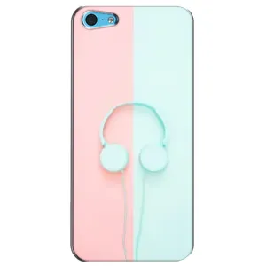 Дівчачий Чохол для iPhone 5c (Навушники)