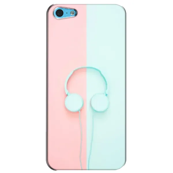 Чехол с рисунком «Наушники» для iPhone 5c Чехол с рисунком «Наушники» для iPhone 5c