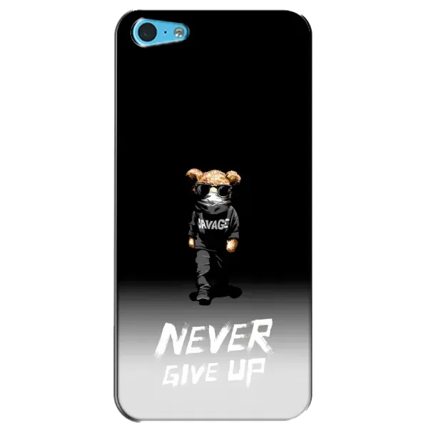 Чехол с рисунком «Never» для iPhone 5c
