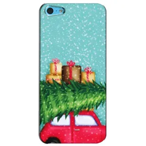 Чехол Новогодняя Елка на iPhone 5c (Новогодние подарки)