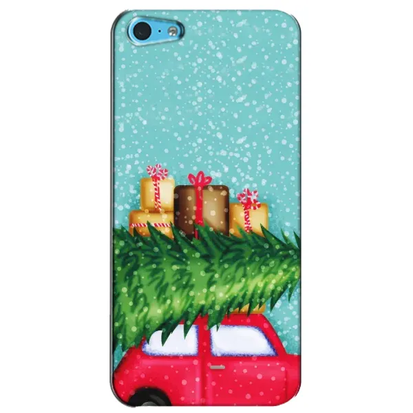 Чехол с рисунком «Новогодние подарки» для iPhone 5c