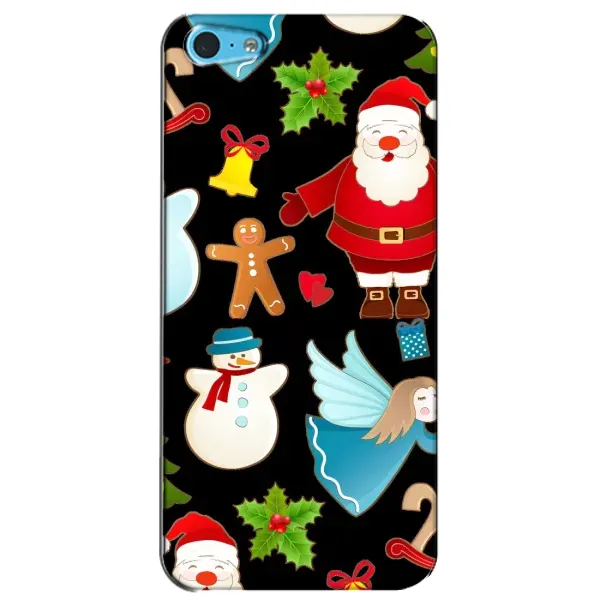 Чехол с рисунком «Новогодний дизайн» для iPhone 5c