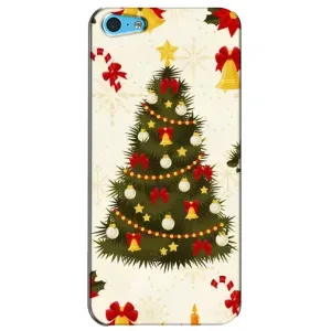 Чехол Новогодняя Елка на iPhone 5c (Новогодний принт)