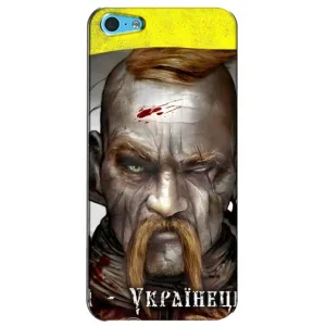 Чехол с картинкой (Патриотический КОЗАК) на iPhone 5c (Одноглазый Козак)