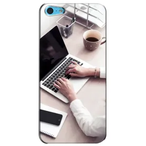 Силиконовый бампер (Работники) на iPhone 5c (Офисный работник)