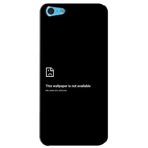 Чехол с рисунком «Ошибка» для iPhone 5c