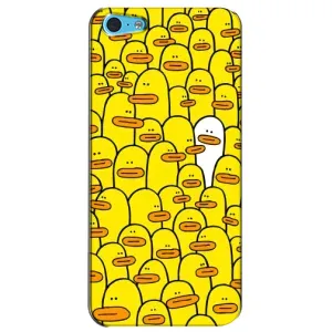 Силіконовий бампер з картинкою звірів для iPhone 5c (Особливий)