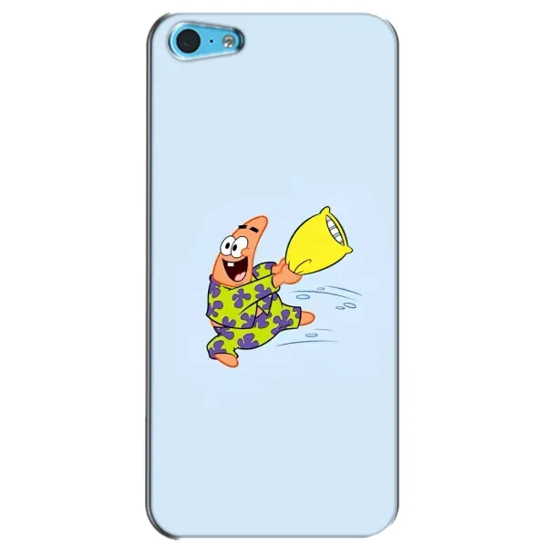 Чехол с рисунком «Патрик с подушкой» для iPhone 5c