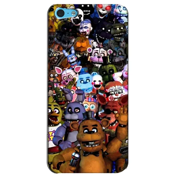 Чехол с рисунком «Персонажи Фредди» для iPhone 5c