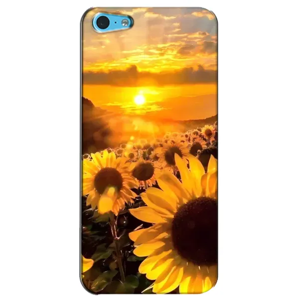 Чохол з малюнком «поле соняшників» для iPhone 5c