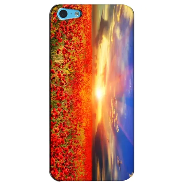Чехол с рисунком «Поле тюльпанов» для iPhone 5c Чехол с рисунком «Поле тюльпанов» для iPhone 5c