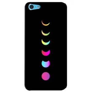 Чохол (ТПУ) з планетами на iPhone 5c (Повнолуння)
