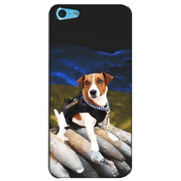 Чехол с рисунком «Пёс Патрон» для iPhone 5c