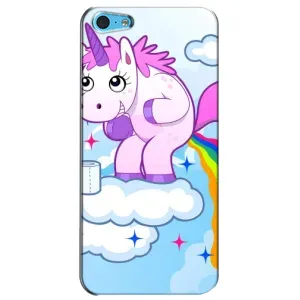 Чохол Unicorn на iPhone 5c (Веселка Єдиноріга)