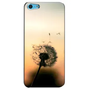 Силиконовый Чехол с одуванчиками на iPhone 5c (Роздумаханый одуванчик)
