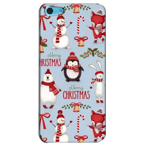 Чехол с рисунком «Рождественский» для iPhone 5c